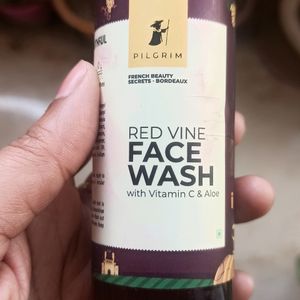 Red Wine Face Wash With Vit C& D