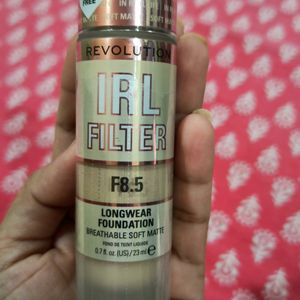 Revolution IRL filter Longware Foundation F8. 5