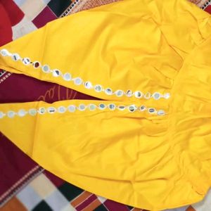 New/Unused Baby Girl Dhoti Set