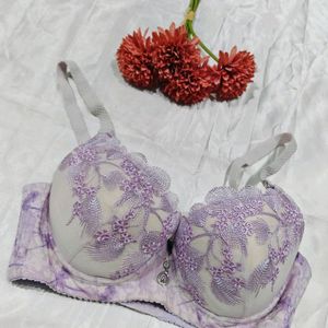 Imported Designer Tie Die Bra