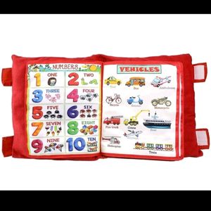 Kids Digital Print Educational Learning Pillow..