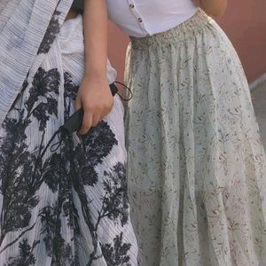 Long Floral Skirt (Prettier In Real)