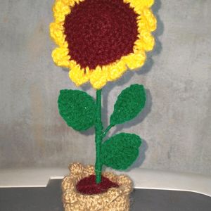 Handmade Crochet Sunflower 🌻