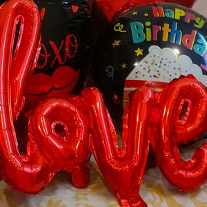 Love And Bottle Foil Balloons