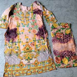 Gul Ahmed Patch Top Dupatta Pakistani Set (2)