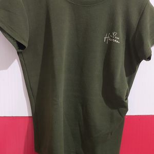 Green Top For Daily Wear