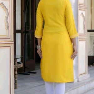 Yellow Kurti 💛