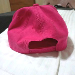 Hot Pink Flip Cap Hat