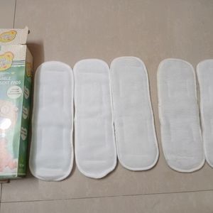 Baby reusable Cloth Diaper With Inserts