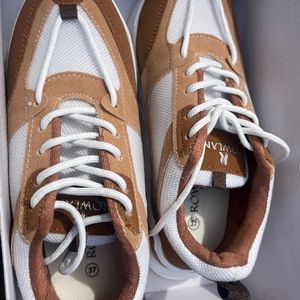 Brown+white Shoe