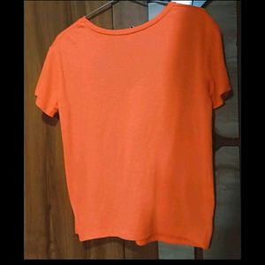 Orange Colour Aesthetic T-shirt 🧡