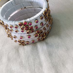 Stone bangles