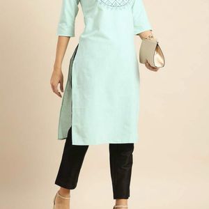 Anouk Embroidered Kurta