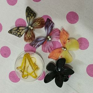 Earrings And Hair Accessories