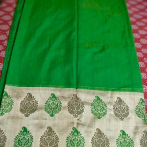 Green Tissue Saree