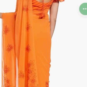 Branded River Party Wear Saree