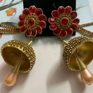 New Trendy Jhumka With Tana