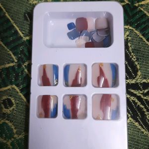 Reusable|Washable Korean TOE NAILS - Set Of 24