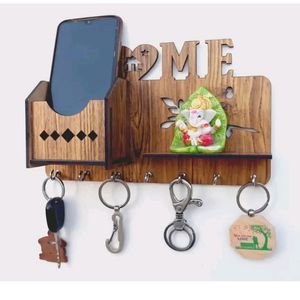 Heart Home Woodenkey Holder