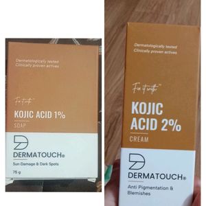 Kojik Acid Soap And Cream