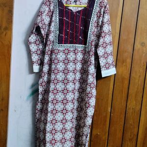 Cotton Kurti with Pocket