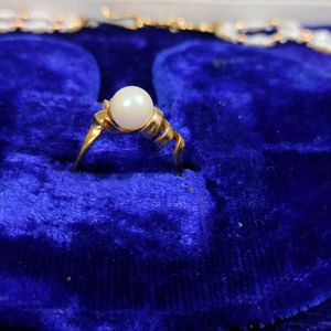 Pearl Gold Plated Jewellery Set