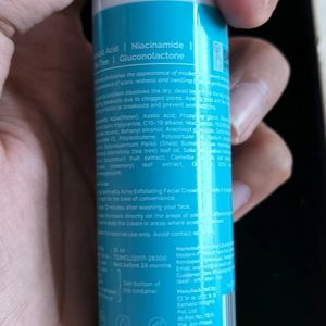 Skinkraft Acne Exfoliating Cream For Men Oily Skin