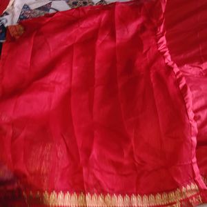 Sadaa Saubhagyvati Bhav Saree With Blouse Piece