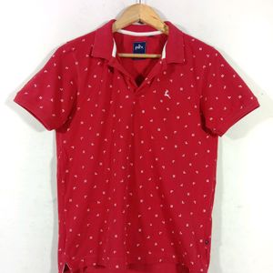 Red Printed T-shirt (Men's)