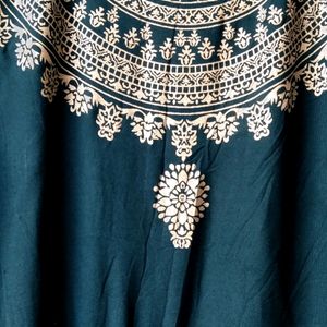 Green Anarkali Suit + Dupatta