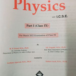 Physics Textbook  Class 9