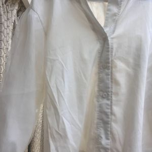 Pinterest Victorian Style Korean White Shirt