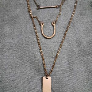 Copper Toned 5 Layered Neck Piece