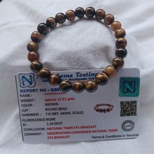 Tiger's Eye Crystal Bracelet