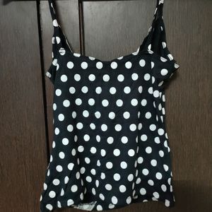 Cute Polka Crop Top