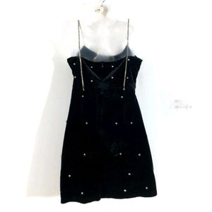 Rhinestone Short Dress