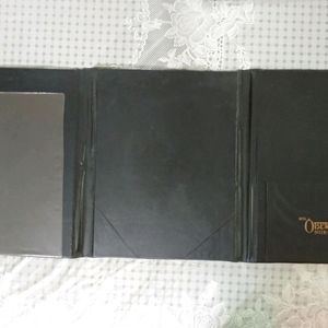 Leather file folder