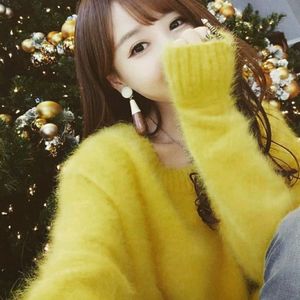 Korean Unisex Furr Sweater