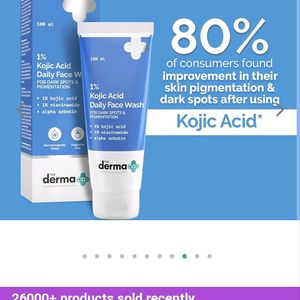 1% Kojic Acid The Derma Co Facewash (100ml)