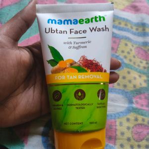 Mamaearth Ubtan with Turmeric & Safron Face Wash