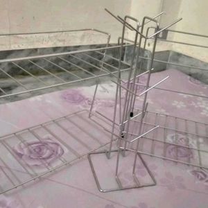 Kitchen Multipurpose Steel Rack Pack Of 3