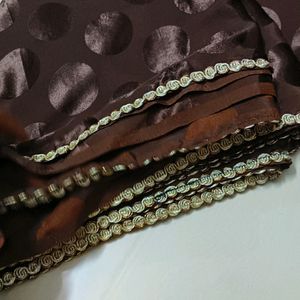 Satin Saree