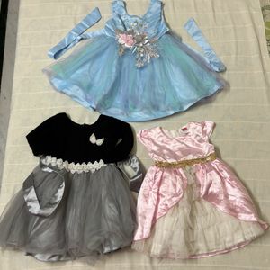 3 Baby Girl Dresses (3 Months to 4 yrs)