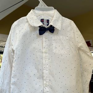 Baby Boy Shirt With Bow