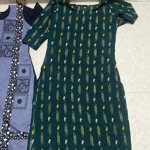 Kurti Combo With Free Plazo