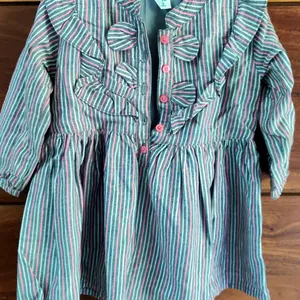 Beautiful Baby Girl Striped Dress