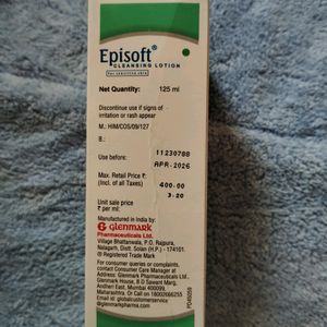 Episoft's Cleansing Lotion For Sensitive Skin