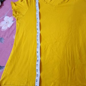 T-shirt Yellow For Women