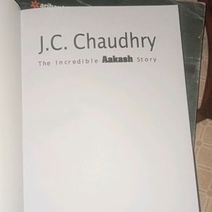 Aakash Head Jc Chaudhary Motivational Book