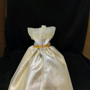 Gold Doll Dress